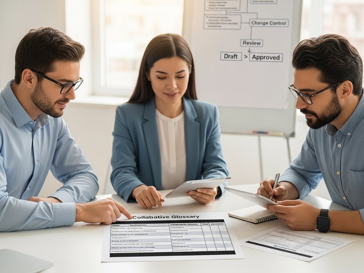 Glosarios colaborativos: cómo construir uno que sirva a todo el equipo global