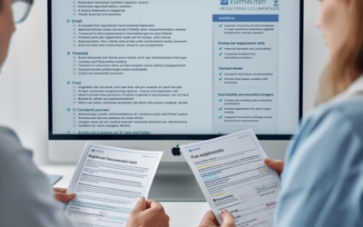 IA + trabajo humano: buenas prácticas para documentos regulatorios