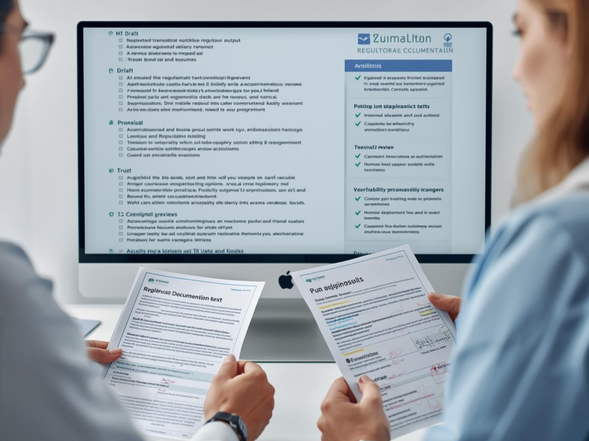 IA + trabajo humano: buenas prácticas para documentos regulatorios